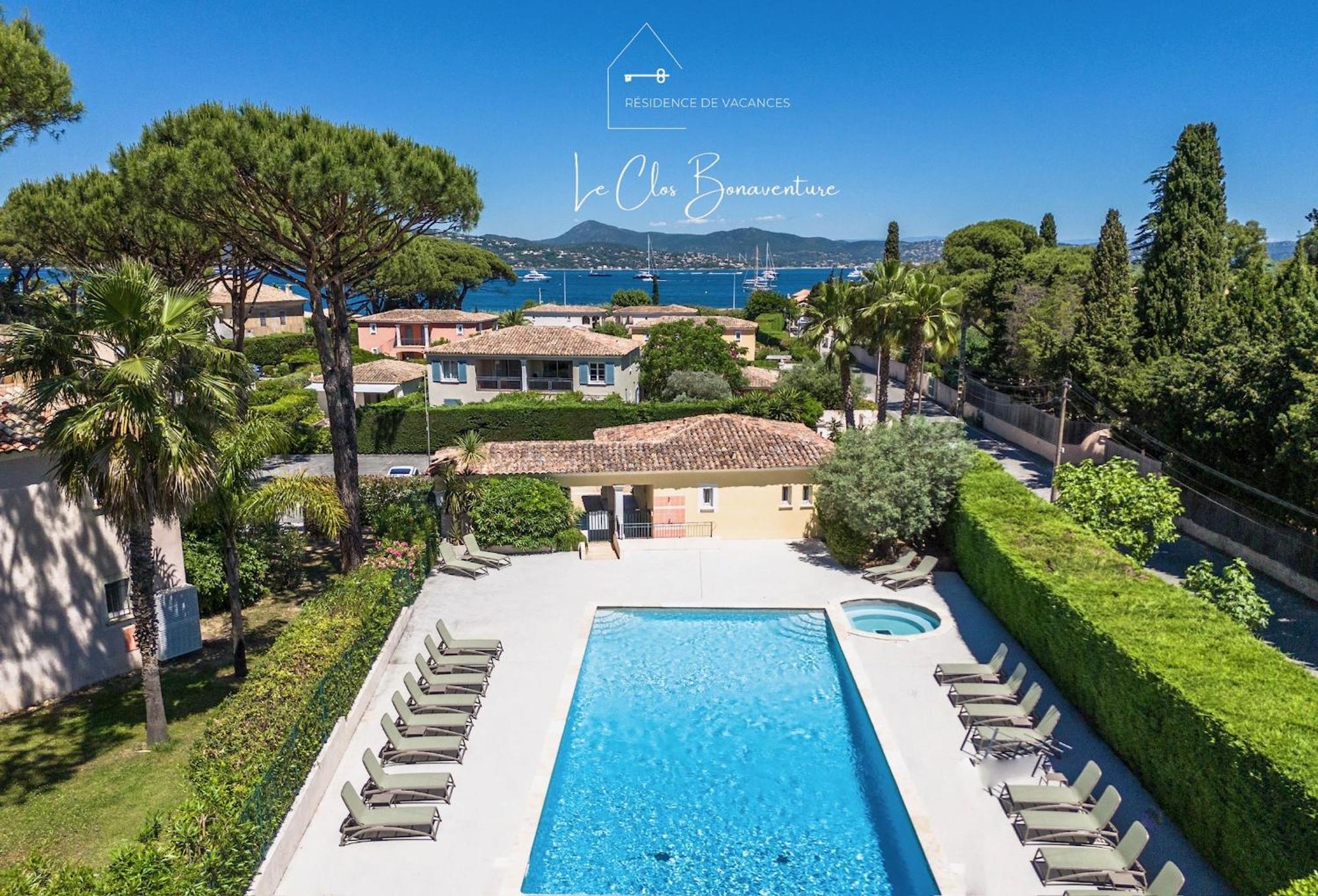 Апартаменты Brise Marine Piscine St Tropez II Сен-Тропе Экстерьер фото
